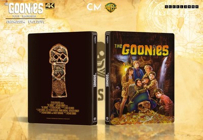 THE GOONIES - CINEMUSEUM - NUMMERIERT - STEELBOOK - ITA - ENG - 4K + BLU-RAY