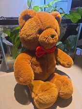 Vintage 1986 Dakin Brown Honey Jo Teddy Bear 20" Plush