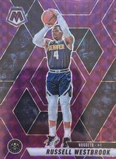 2024 Panini Mosaic #167 Russell Westbrook Purple Mosaic