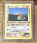 Pokemon TCG Brock’s Diglett #67/132 Non Holo 1st Edition Vintage 1999-2000