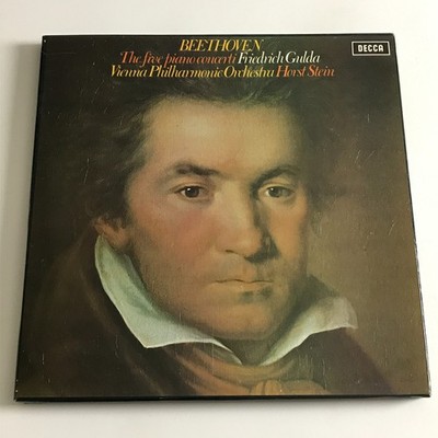 Beethoven/Guida - The Five Piano Concerti 4 x LP Box Set   SDDE 304-7 VG+/VG+