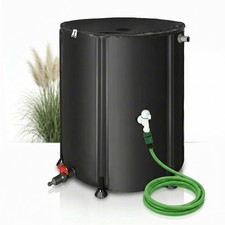 750L Klappbare Regentonne Regenfass Regenwassertank Zisterne Tonne Fass Gr&uuml;n