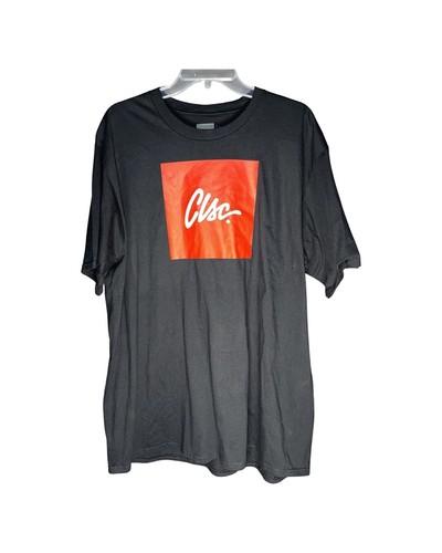 Clsc Life Streetwear Clothing Herren Box Logo Grafik Print Tee T-Shirt 2XL