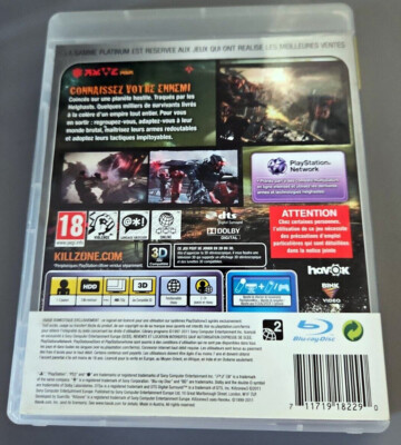 Killzone 3 avec notice sur ps3 trés bon état - Jouets