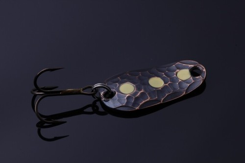 Oldstream Igor Olejnik Fishing Mini Micro Spoons Handmade Trout Chub Ide #GN01 - Picture 10 of 12