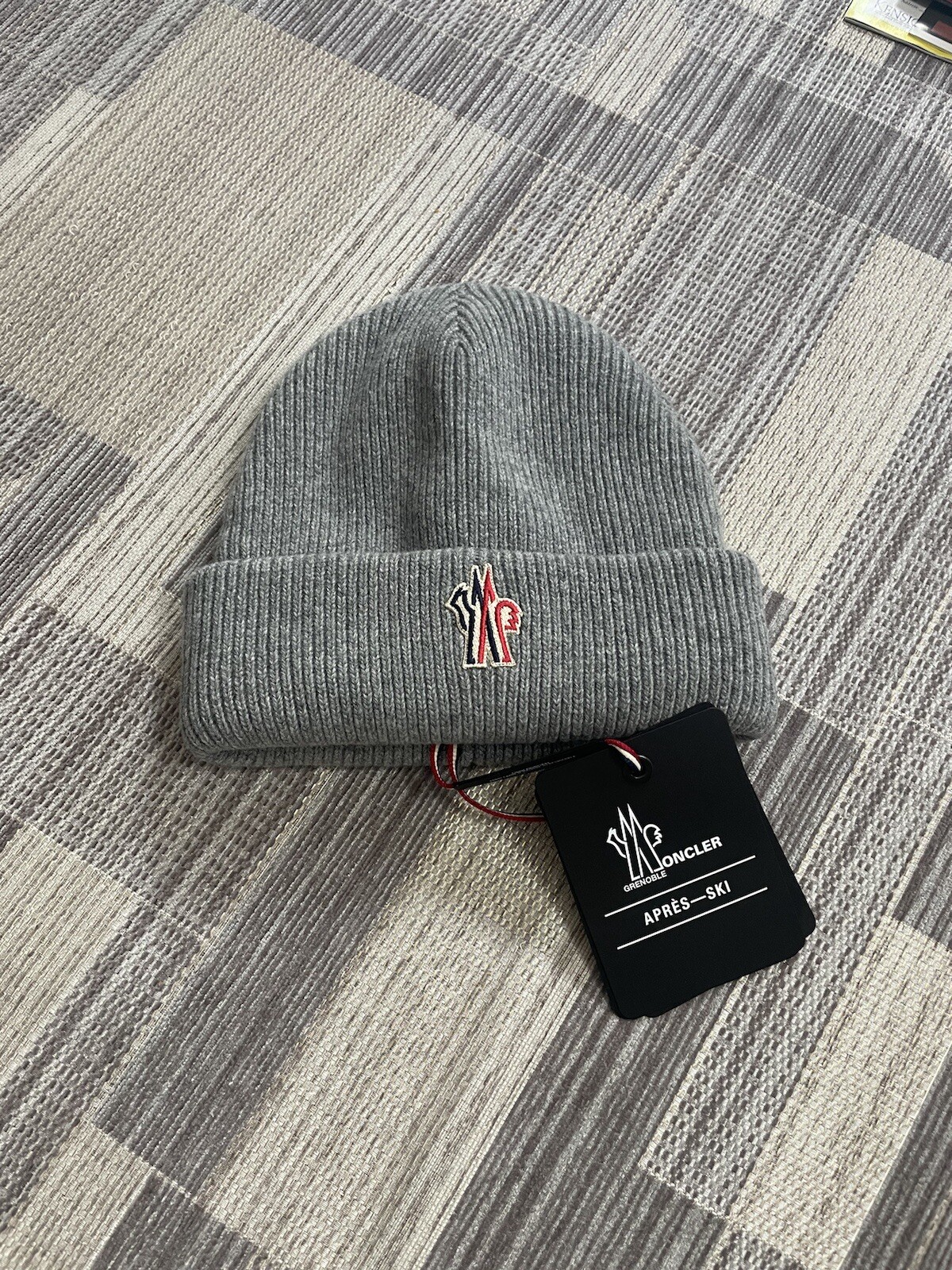 Moncler Grenoble Beanie Brand New With Tags Unisex Retails $395