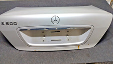 Mercedes W220 S Class S500 Rear Door Tailgate Boot Lid Trunk Panel Bare - Silver