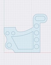 10 Pack 1/8" Cold Rolled Steel Tattoo Machine Shorty Side Plates Laser Cut