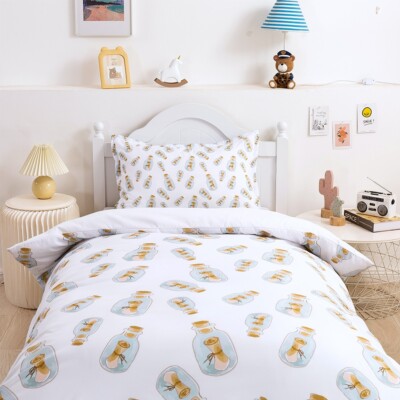 3D Drift Bottle Cartoon Kids Quilt Cover Set Bedding Sets Pillowcases