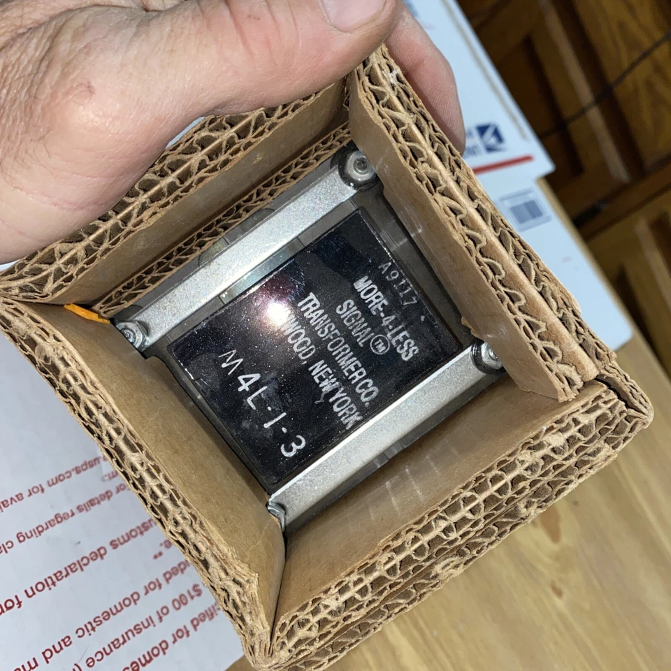 New More-4-Less M4L-1-3 Class F-1 Signal Transformer - Image 3 of 4