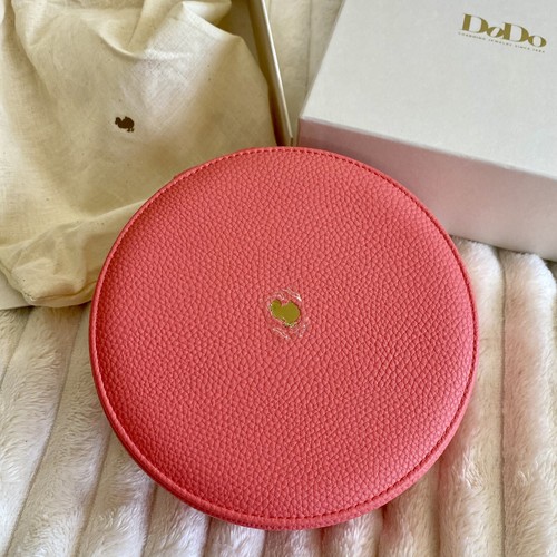 Dodo Pomellato Schmuckkästchen Schmuckschatulle Rosa Öko Leder LimitedEdition