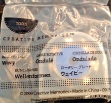 CREATIVE MEMORIES ROTARY BLADE WAVY 1 NIP