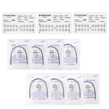 ETERFANT Dental Arch Wires NIti Rectangular Ovoid/Bracket Braces MIM Monoblock 