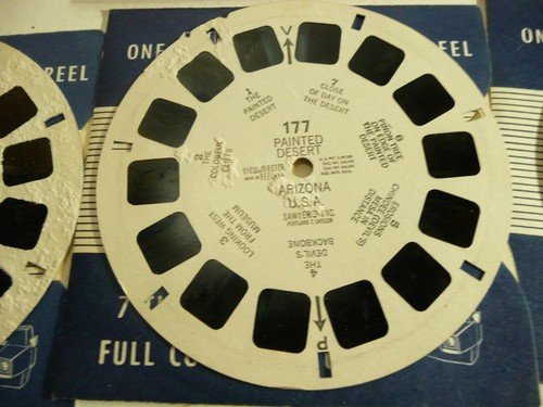 VINTAGE VIEWMASTER 3 REEL SET PAINTED DESERT & PETRIFIED FOREST 176,177,178 - Picture 4 of 6
