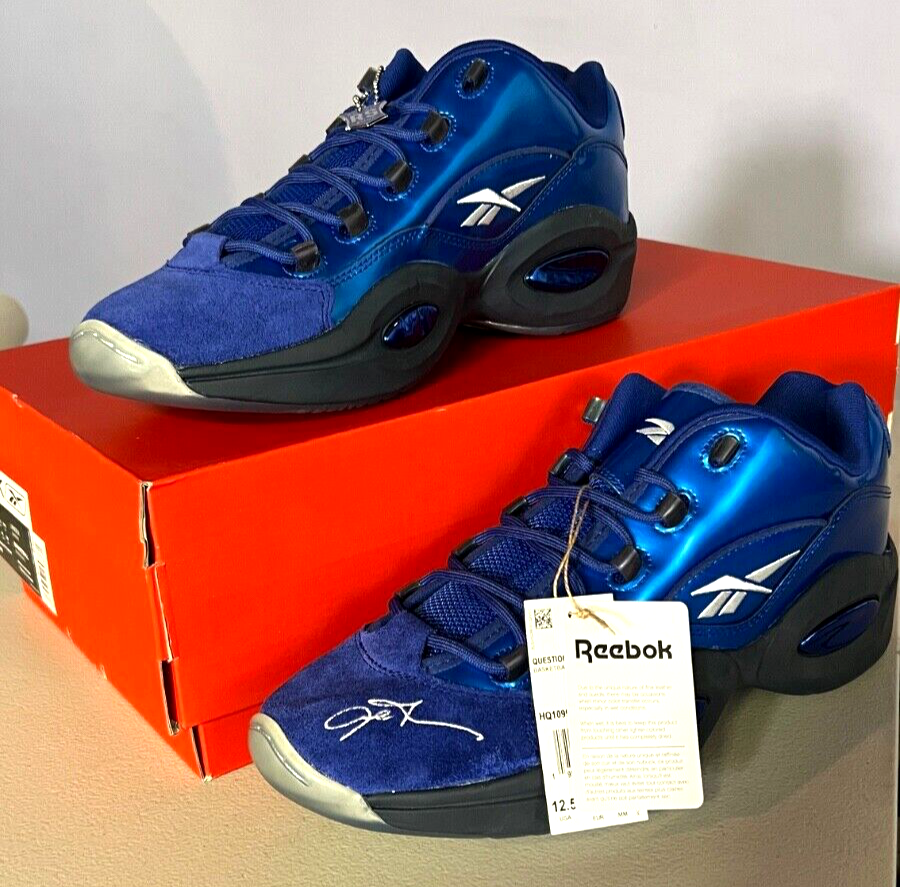 Reebok Question Low Panini Rookie Signature Prizm Men’s Size 8 Sneakers Size 8 - Panini x Reebok Question Low Rookie Signature Prizm  main image 2