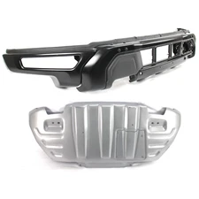 for 2021- 25 Ford F-150 Raptor R front bumper cover face bar skid plate set