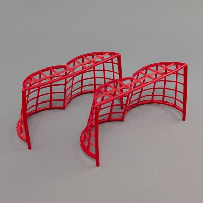 Vintage Original Stiga Tabletop Eishockey Spiel Ersatz Netze Tore 2er Set