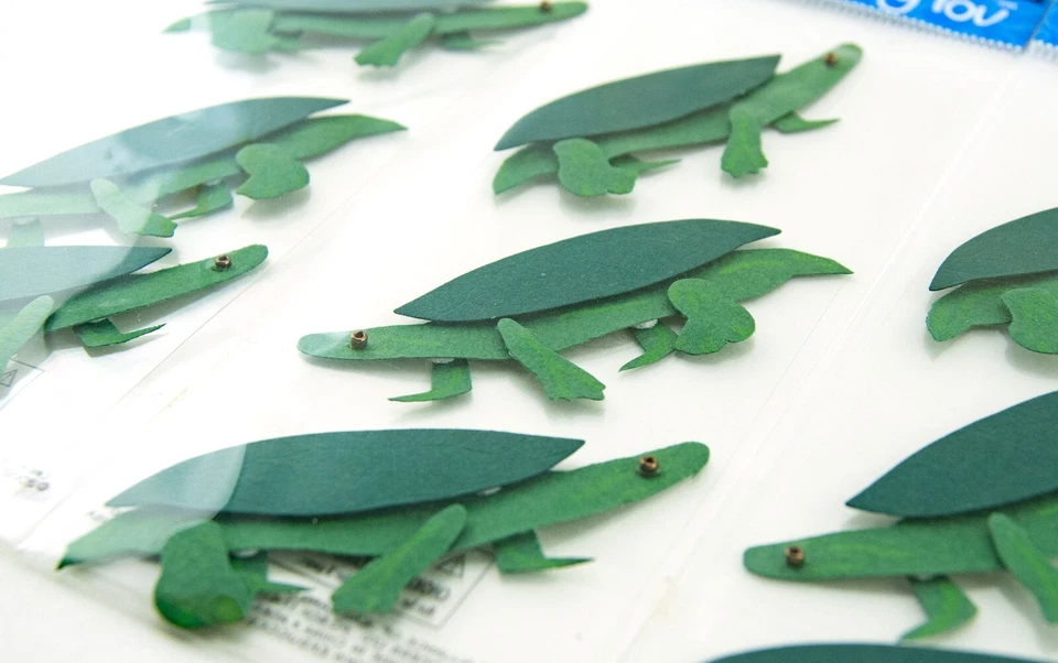 Lote de 4 adornos para tortugas Jolee's by You Boutique Foto 3 de 3