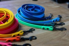 Biothane Working Dog Heeling Lead Leash for Dogs - 5/8" Super Heavy BioThane