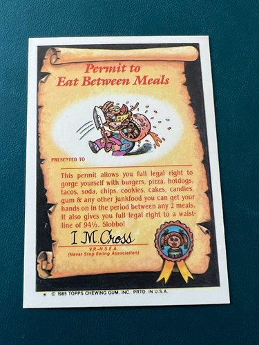 Garbage Pail Kids Series 2 1985 completa tu conjunto GPK 2a U Elige OS2 brillante *PC* - Imagen 42 de 194