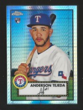 2021 Topps Chrome Platinum Anniversary Anderson Tejada RC Prism Refractor Sp