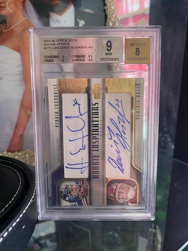 Henrik Lundqvist #270 2005 Upper Deck Rookie Update card