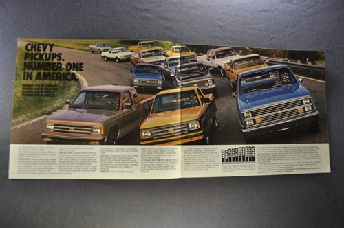 1983 Chevrolet Full-Size Pickup Truck Brochure Silverado Excellent Original 83 - 第 2/10 張圖片