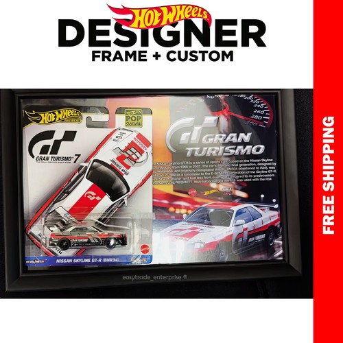 Hot Wheels Collector Poster w/ Frame – Mainline Card Edition Display Wall Art - Picture 23 of 97