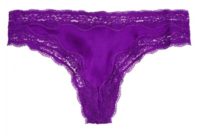 Stella McCartney Clara Whispering Thongs Amethyst - Choice of Size S, M or L