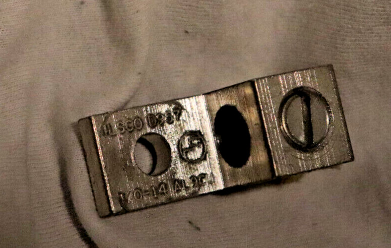 D957 Ilsco Mechanical Lug Electrical Connector Terminal Connection 10-14AWG Bus