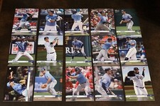 2019 TOPPS NOW TAMPA BAY RAYS ROAD TO OPENING DAY 15-CARD TEAM SET - PR 72