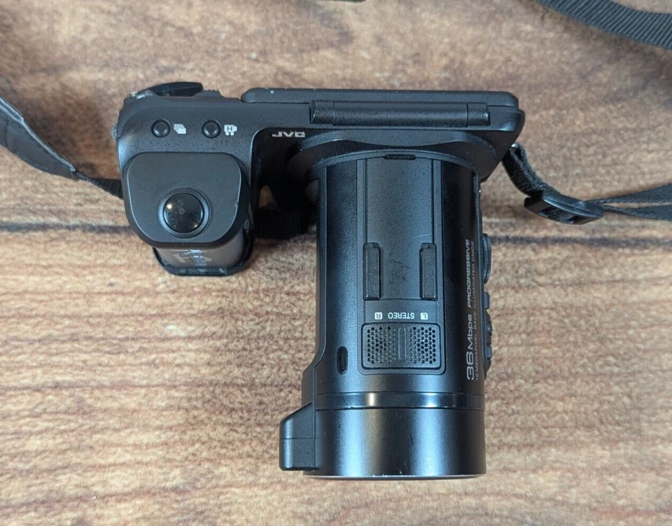 Гибридная видеокамера JVC GC-PX10 12,0 мегапикселя с HD-памятью, CMOS-датчик, 10-кратная оптическая - Изображение 4 из 4