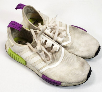 Adidas Men's NMD R1 D96626 Ivory Running Shoes Athletic Sneakers Size 10.5