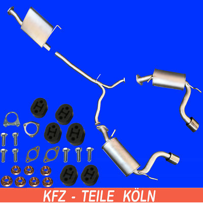CHEVROLET CAPTIVA (C100,C140) 2.0 Diesel MITTEL + 2 x ENDSCHALLDÄMPFER + Set
