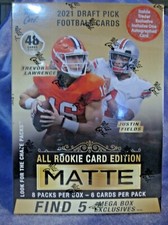 2021 NFL Wild Card Matte GOLD Auto Factory Sealed Mega Box Draft Pick