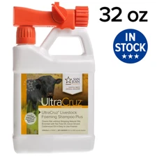 UltraCruz Livestock Foaming Shampoo Plus, 32 oz