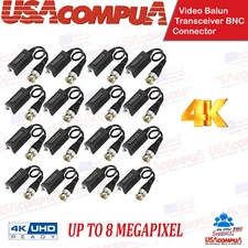 VIDEO BALUM  8MP VIDEO PASSIVE UTP  HD CVI TVI AHD COAXIAL BNC TO UTP  4K / HD