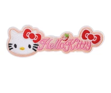 Hello Kitty Kawaii Sanrio Patch, Adhesive/Sew On