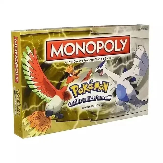 Monopoly Pokemon Brettspiel Gesellschaftsspiel Rarität Kanto Edition Sammler - Bild 3 von 4