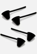 Chef Craft 4 Piece Perfect Coffee Measuring Spoon Scoop, Black