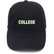 Embroidery Hat Cotton Embroidered Casual Men's Baseball Cap College