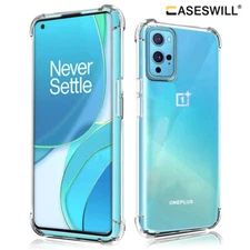 For OnePlus 9 / 9 Pro Case Caseswill Clear Slim Shockproof Soft TPU Phone Cover