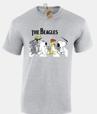 Beagles Herren T-Shirt cool Hundeliebhaber Tiere Parodie Witz Design Top neu Qualität