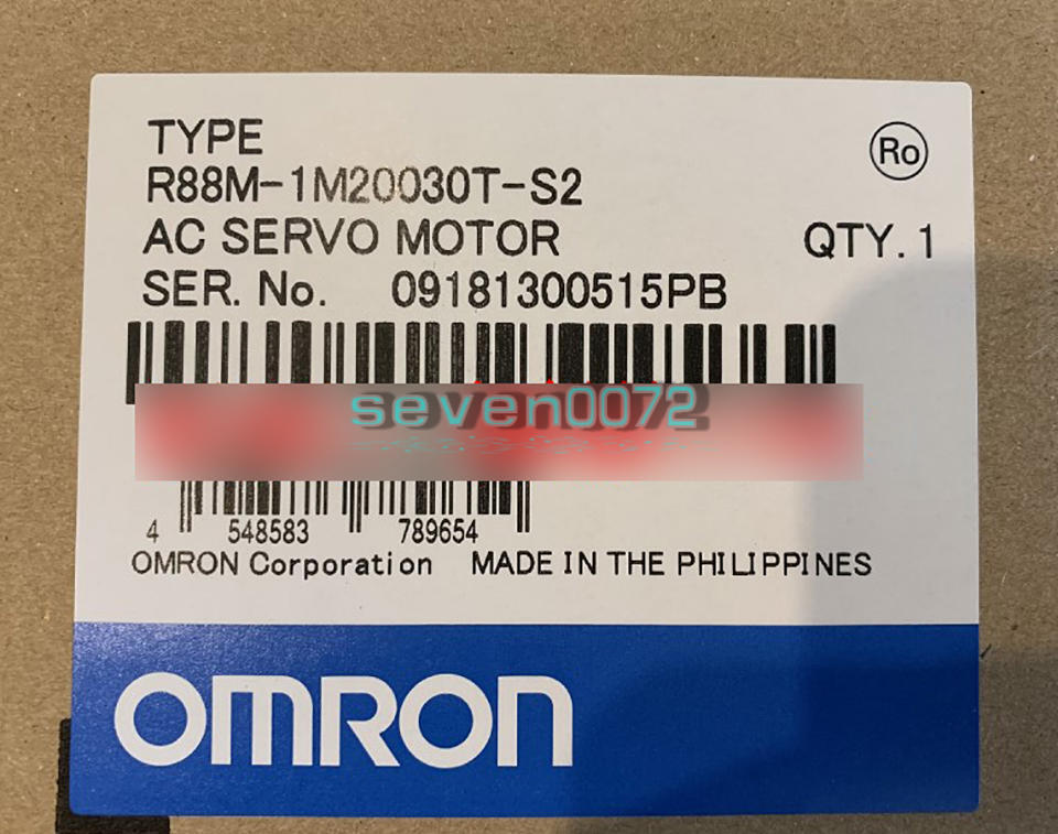 ONE NEW Omron Servo Motor R88M-1M20030T-S2