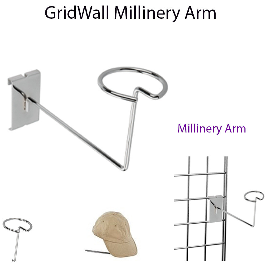 GRID WALL/ GRIDWALL MESH CHROME RETAIL SHOP DISPLAY PANEL ACCESSORY