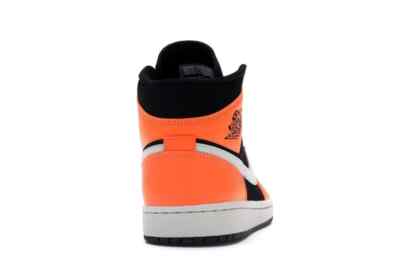 靴 AIR JORDAN JORDAN 1 MID 'BLACK CONE' Nike Air Jordan 1 Mid Black Cone Size 10.5 Basketball