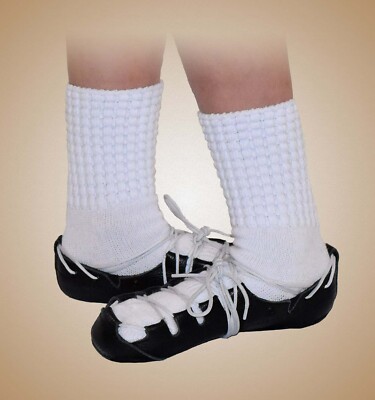 Poodle Socks - Irish Dance, Dancing - Cotton - Small, Medium, Large - Feis Dress