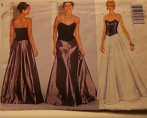 Top y falda Butterick 6391 Misses Petite patrón de costura talla 6-8-10 - Imagen 2 de 5