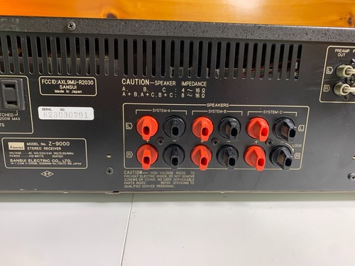Ricevitore ricevitore stereo vintage anni 80 80 GIAPPONE phono 7 bande equalizzatore 120 watt - Foto 14 di 19