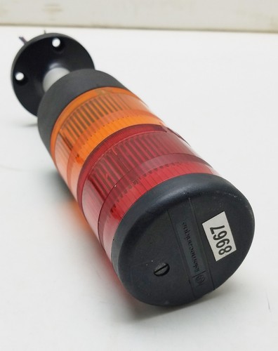 Telemecanique Stack Light KVAQ-LC4 Torre Ambra Rossa - Foto 3 di 4
